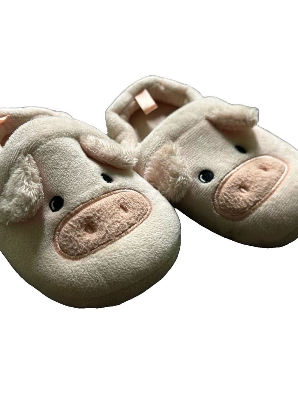 Toddler Pink Pig Slippers Size 7/8